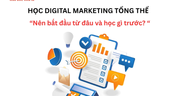 lộ trình học digital marketing