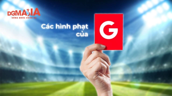 website bị google phạt