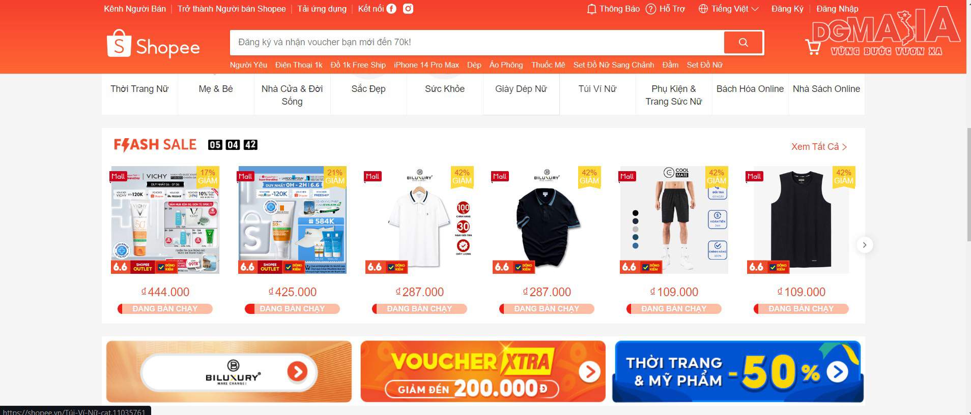Giao diện App cũng như website của Shopee được thiết kế một cách trực quan và thân thiện, tạo nên trải nghiệm tốt cho cả người bán và người mua