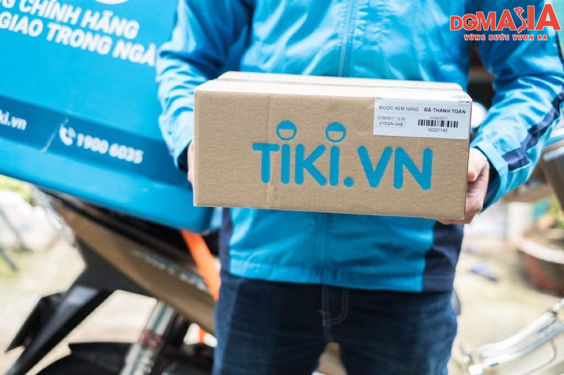Tiki - một trong hai đối thủ cạnh tranh lớn nhất của Shopee