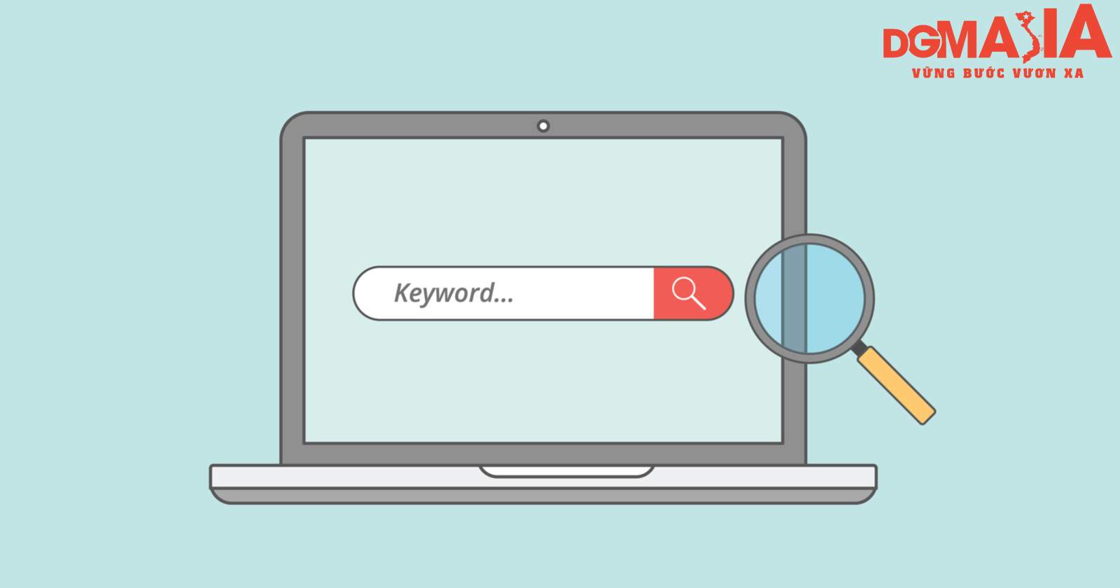 Từ khóa là cụm từ người dùng nhập vào công cụ tìm kiếm khi nghiên cứu các thông tin trên internet