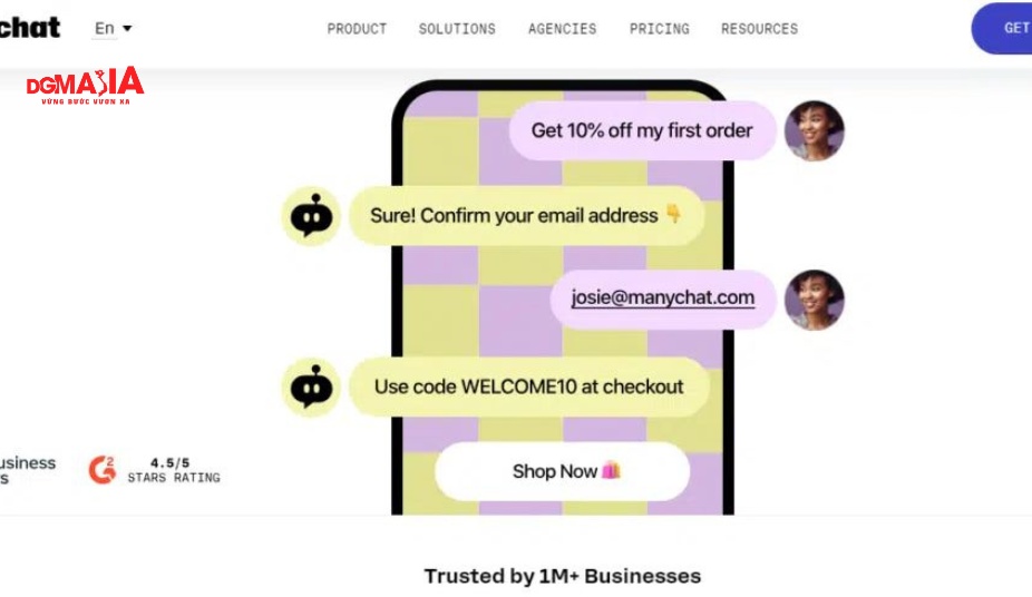 Marketing ngành F&B - Sử dụng Manychat để gửi tin nhắn ưu đãi cho khách hàng