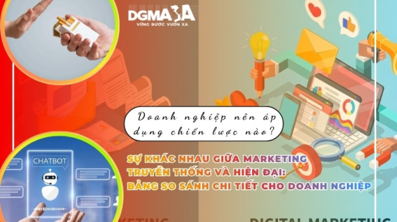 Sự khác nhau giữa marketing truyền thống và hiện đại