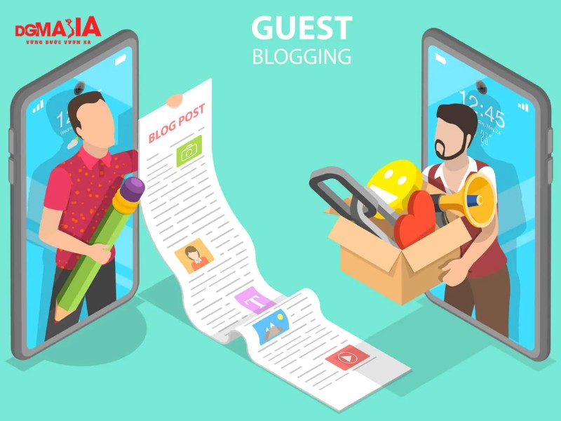 backlink profile - Hợp tác với các trang báo uy tín để làm Guest Post