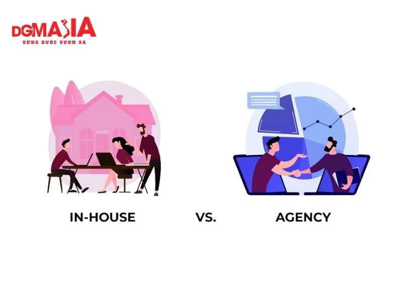 Thuê ngoài marketing hay tự build team - Lựa chọn giữa thuê agency hay là xây dựng đội ngũ in-house