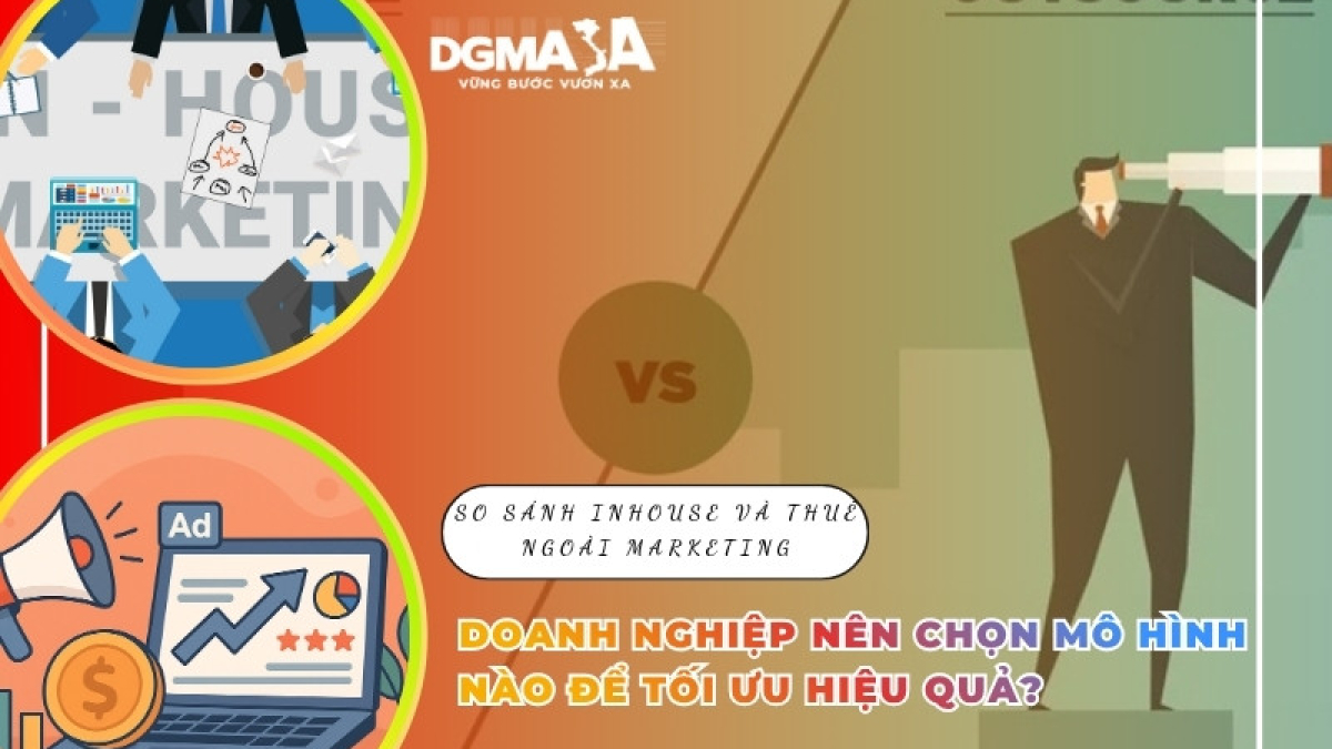 So sánh Inhouse và Thuê ngoài Marketing