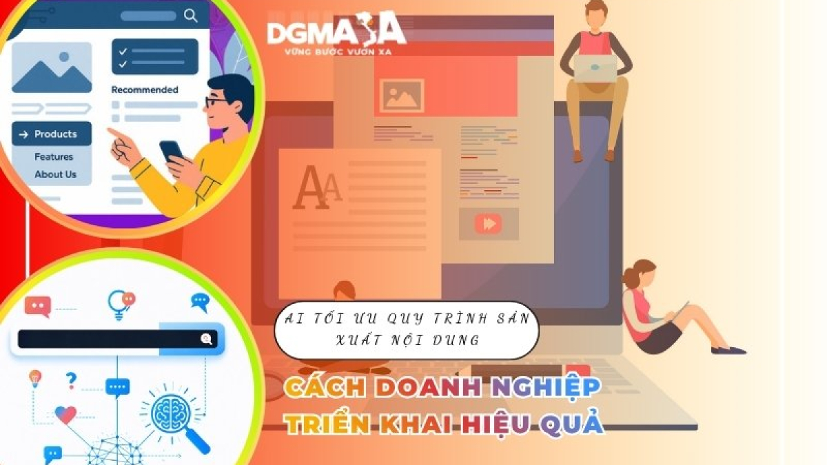 AI tối ưu quy trình sản xuất nội dung
