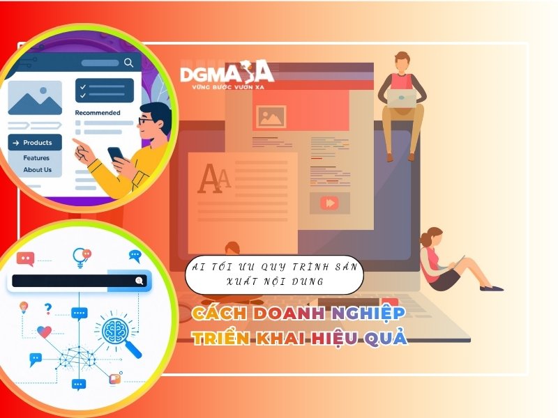 AI tối ưu quy trình sản xuất nội dung: Cách doanh nghiệp triển khai hiệu quả