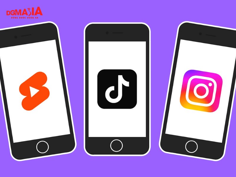Marketing Ngành Giải Trí - TikTok, YouTube Shorts và Instagram Reels là các nền tảng gây chú ý tốt nhất