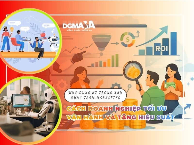 Ứng dụng AI trong xây dựng team marketing: Cách doanh nghiệp tối ưu vận hành và tăng hiệu suất
