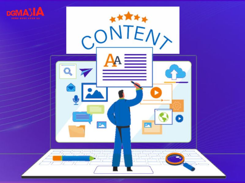 Content phải có số liệu, dẫn chứng rõ ràng