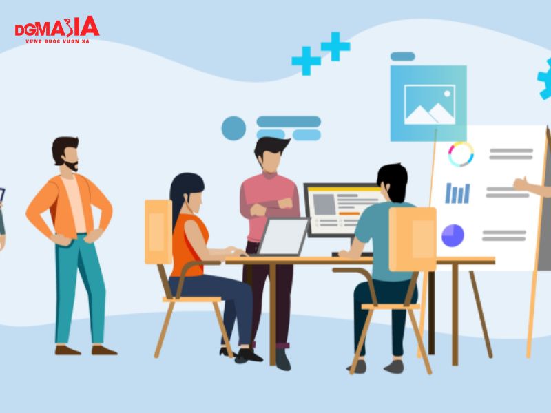 Cơ cấu phòng marketing phụ thuộc vào quy mô nhân sự công ty