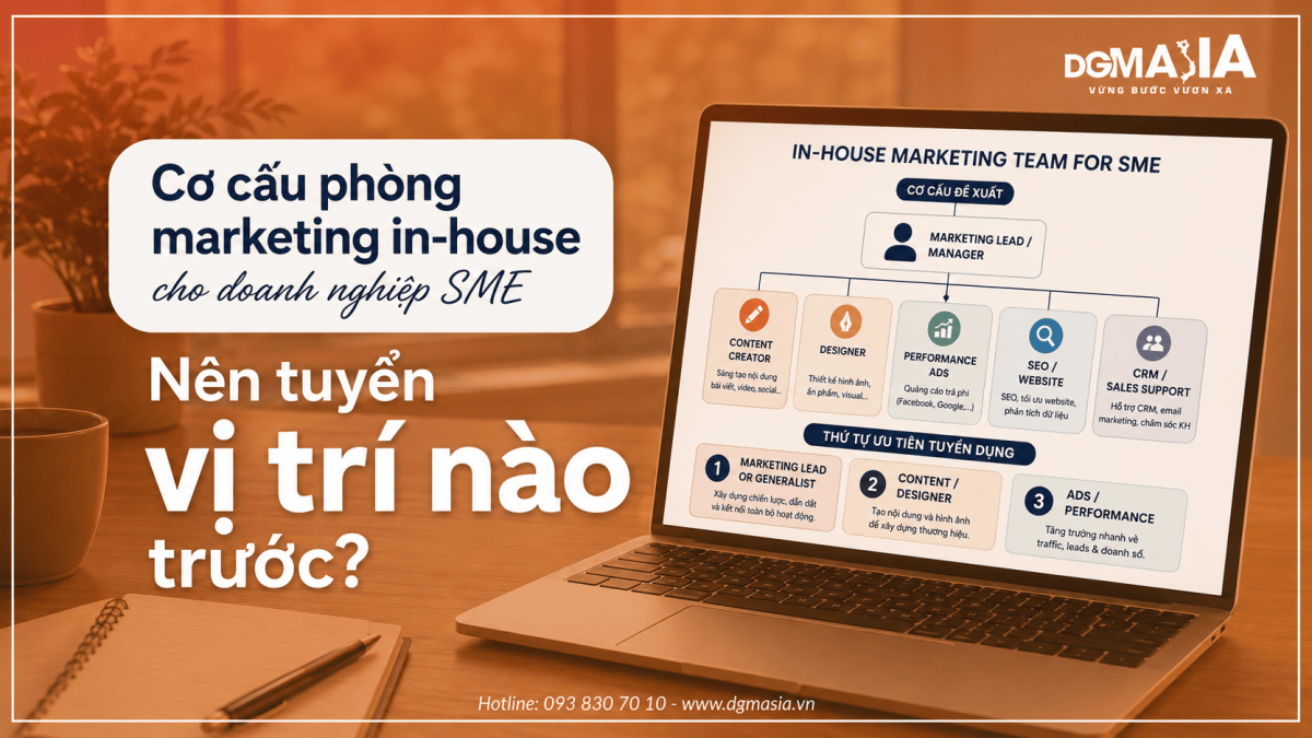 Cơ cấu phòng marketing in-house cho doanh nghiệp SME