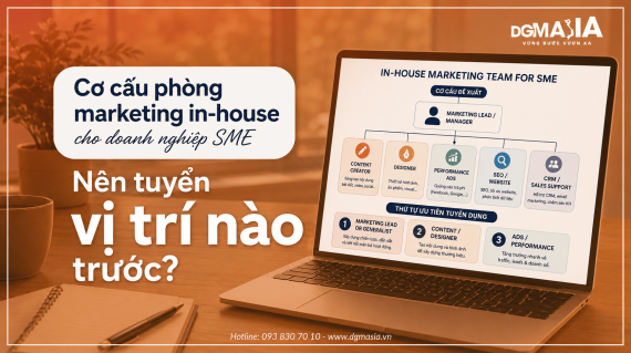 Cơ cấu phòng marketing in-house cho doanh nghiệp SME