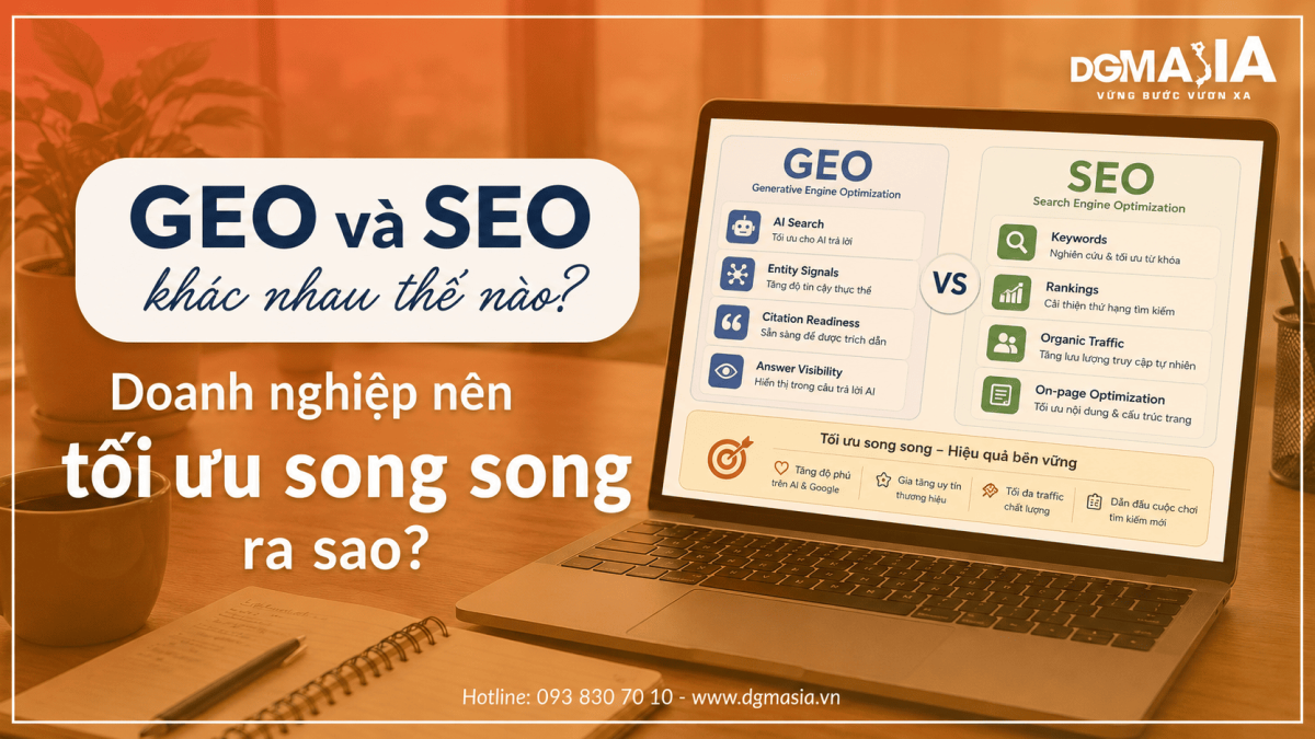 GEO và SEO khác nhau thế nào