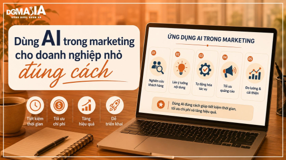 dùng AI trong marketing cho doanh nghiệp nhỏ