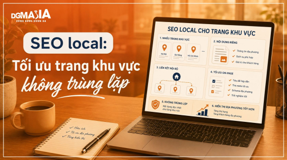 SEO local: Tối ưu trang khu vực không trùng lặp