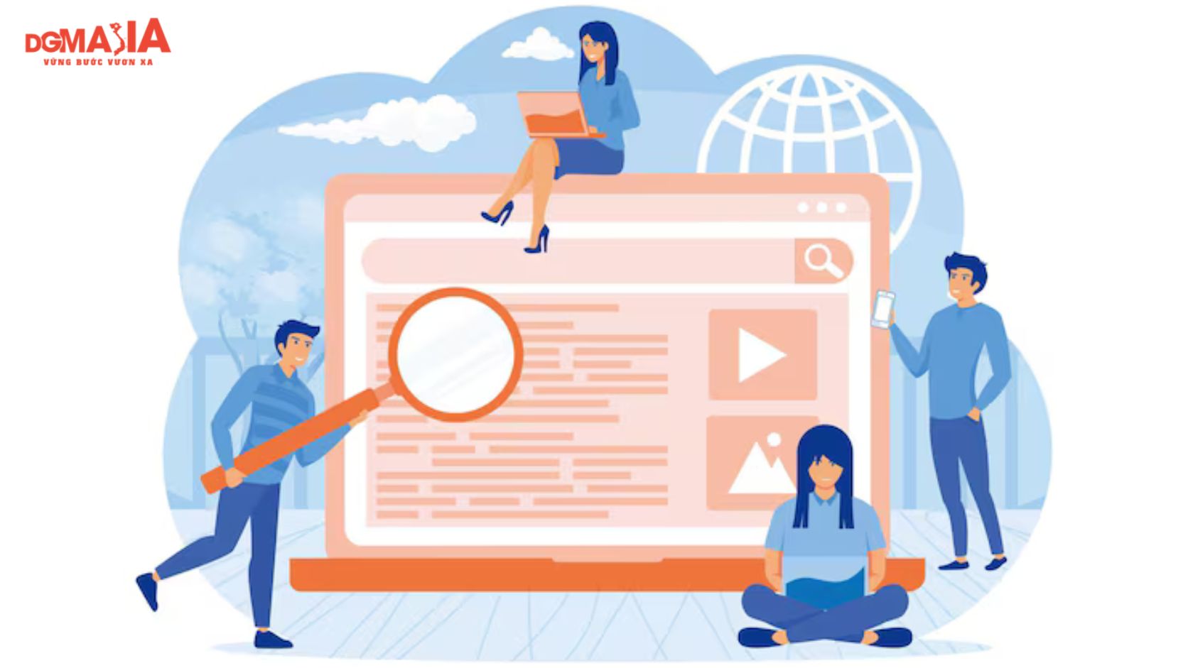 Năm bước hoạt động của một hệ thống Vector Search