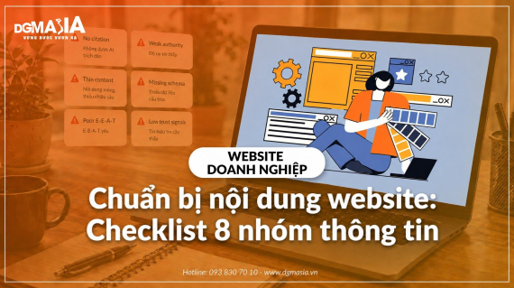 nội dung website doanh nghiệp
