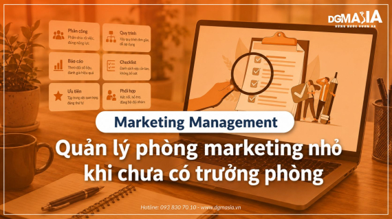 quản lý phòng marketing nhỏ