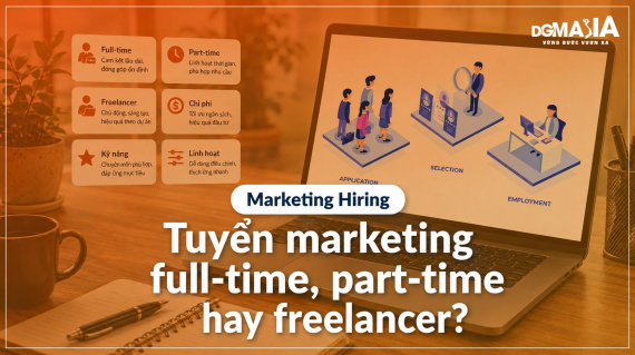 tuyển marketing part-time hay full-time