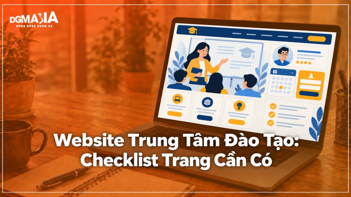 thiết kế website cho trung tâm đào tạo